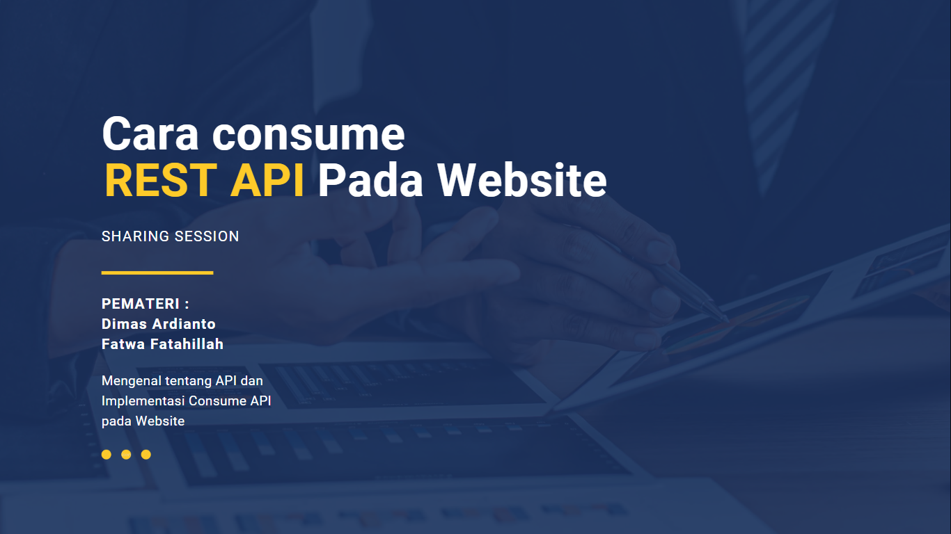 Cara Consume REST API Pada Website PK054038